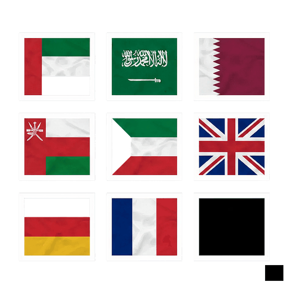 Global Training Locations - Country Flags